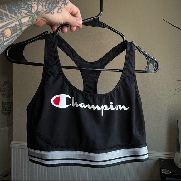 Black champions sports bra - Picture 3 of 7